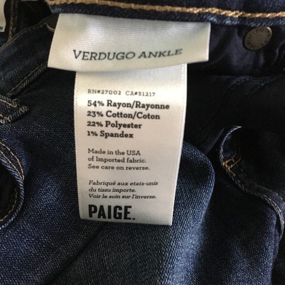 Paige Verdugo Ankle Jeans - Picture 4 of 4